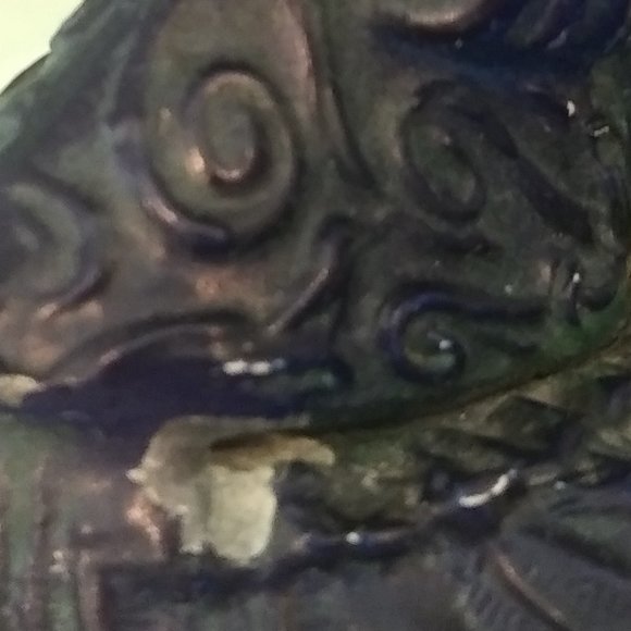 Heavy Bookends Pierrot Clown Mime Book Ends stone  Base Very old  Art Deco FLAWS - Picture 13 of 15